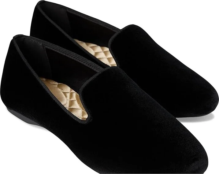 Birdies Starling Velvet Flat Women's Shoes Black Velvet : 5 M - Image 7
