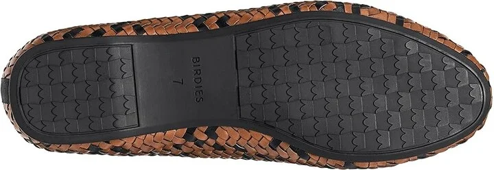 Birdies Starling Woven Flat Women's Shoes Cognac Basket Weave Woven : 5.5 M, Faux Leather - Image 3