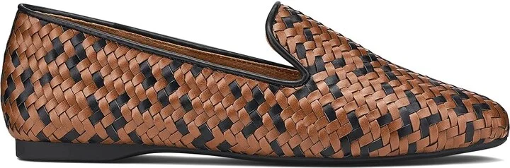 Birdies Starling Woven Flat Women's Shoes Cognac Basket Weave Woven : 5.5 M, Faux Leather - Image 6