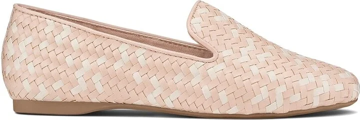 Birdies Starling Woven Flat Women's Shoes Pale Blush Basket Weave Woven : 6 M, Faux Leather - Image 6