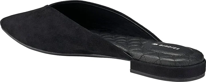 Birdies Swan Suede Mule Women's Shoes Black Suede : 6 M - Image 4
