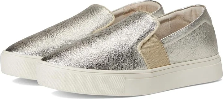 Birdies Swift Leather Sneakers Women's Shoes Gold : 10 M