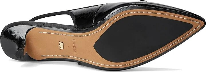 Birdies The Goldfinch Kitten Heel High Women's Heels Black Patent Leather : 8.5 M - Image 3