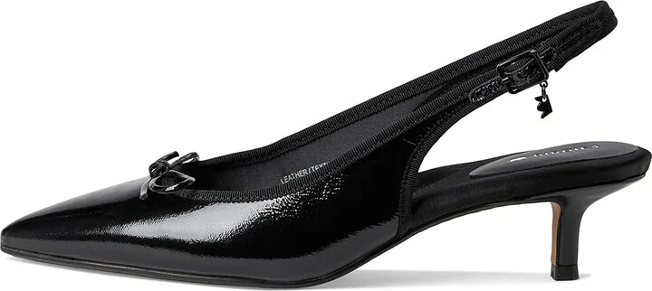 Birdies The Goldfinch Kitten Heel High Women's Heels Black Patent Leather : 8.5 M - Image 6