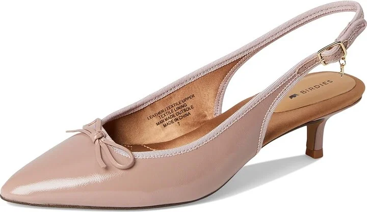 Birdies The Goldfinch Kitten Heel High Women's Heels Blush Patent Leather : 9 M - Image 5