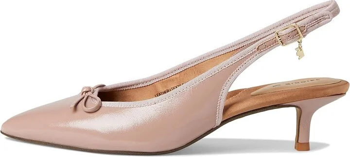 Birdies The Goldfinch Kitten Heel High Women's Heels Blush Patent Leather : 9 M - Image 6