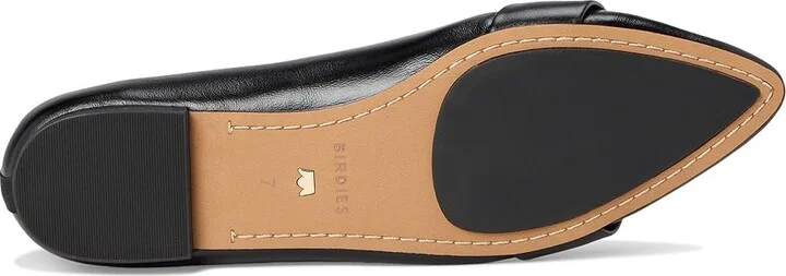 Birdies The Sparrow Flat Women's Shoes Licorice Leather : 7.5 M, Velvet - Image 3