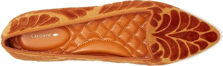 Birdies The Sparrow Flat Women's Shoes Marigold Velvet Embroidery : 9 M - Image 2