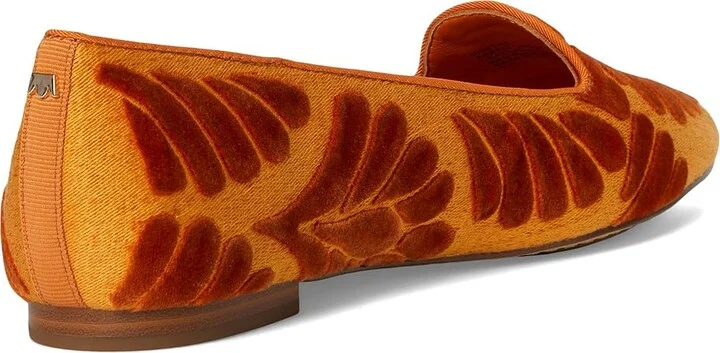 Birdies The Sparrow Flat Women's Shoes Marigold Velvet Embroidery : 9 M - Image 4