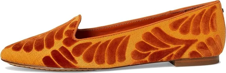 Birdies The Sparrow Flat Women's Shoes Marigold Velvet Embroidery : 9 M - Image 6