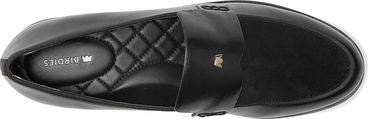 Birdies The Starling 20 Loafer Women's Shoes Black Leather : 5 M, Leather/Rubber - Image 2