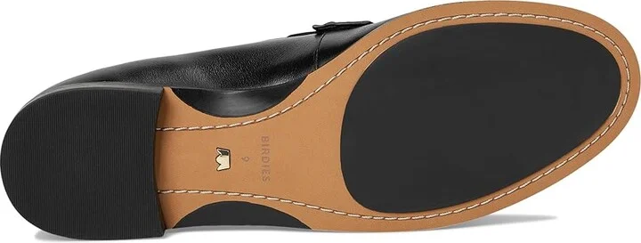 Birdies The Starling 20 Loafer Women's Shoes Black Leather : 5 M, Leather/Rubber - Image 3