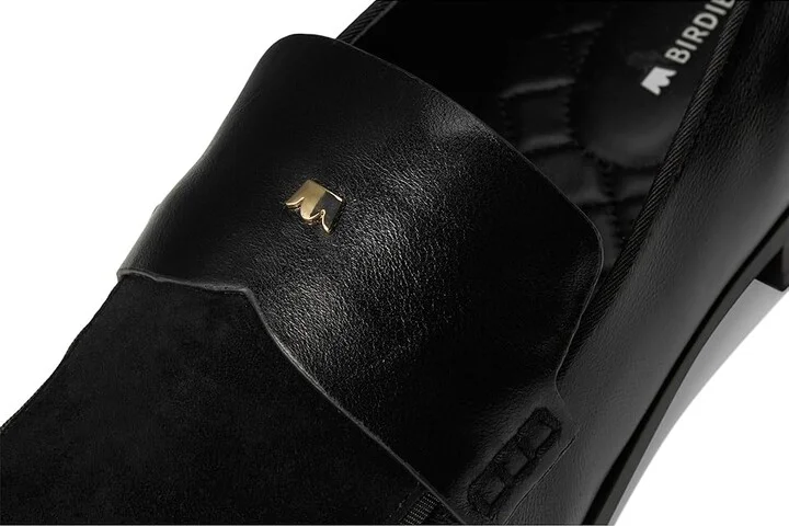 Birdies The Starling 20 Loafer Women's Shoes Black Leather : 5 M, Leather/Rubber - Image 7