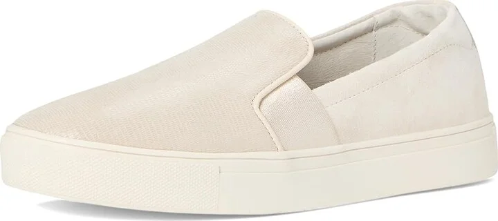 Birdies The Swift Sneaker Women's Shoes Bone Embossed Suede : 7 M, Leather/Rubber - Image 5