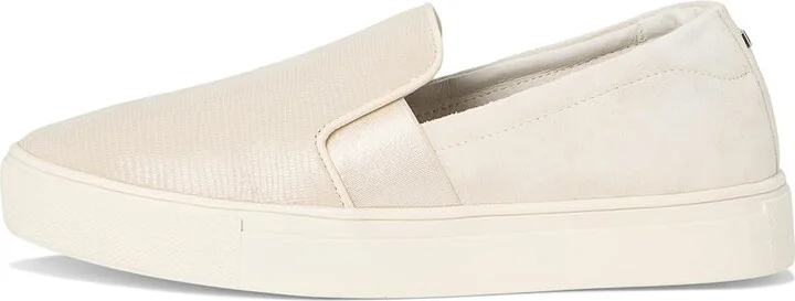 Birdies The Swift Sneaker Women's Shoes Bone Embossed Suede : 7 M, Leather/Rubber - Image 6