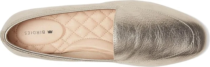 Birdies Vesper Leather Flat Women's Shoes Gold : 5 M - Image 2