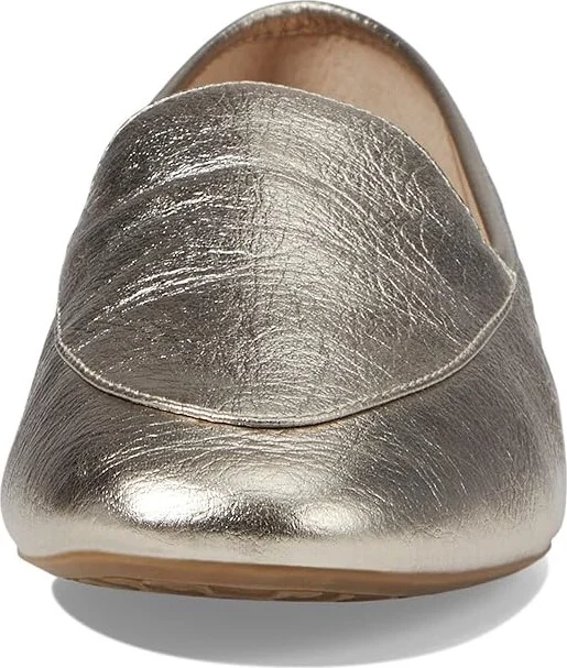 Birdies Vesper Leather Flat Women's Shoes Gold : 5 M - Image 5