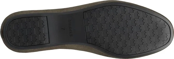 Birdies Vesper Suede Flat Women's Shoes Sage : 5 M - Image 2