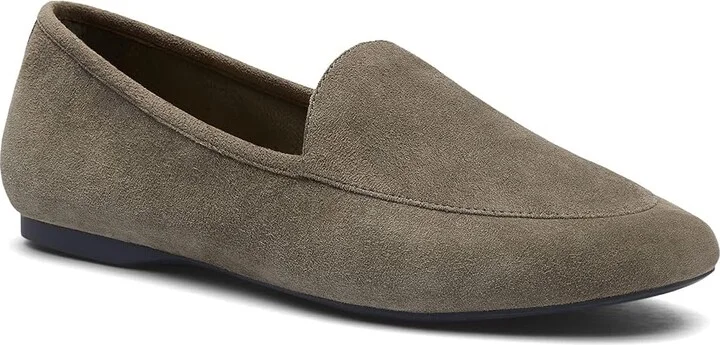 Birdies Vesper Suede Flat Women's Shoes Sage : 5 M