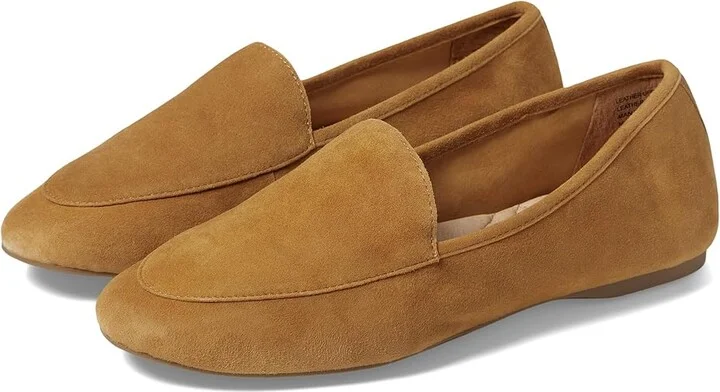 Birdies Vesper Suede Flat Women's Shoes Toffee : 7 M