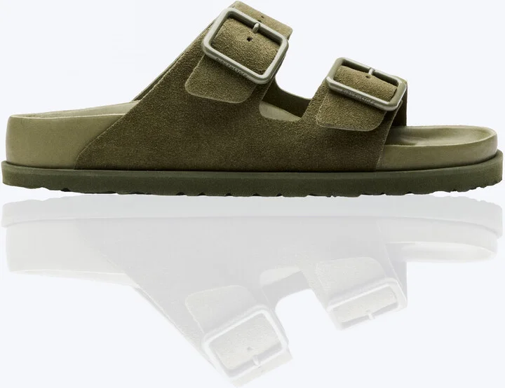 Birkenstock 1774 Arizona Cazador Sandals - Man Sandals Green Eu - 43