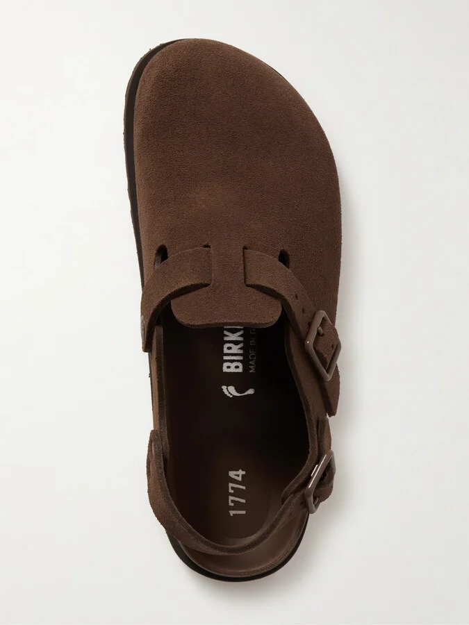 Birkenstock 1774 - Tokio Suede Clogs - Brown - Image 5
