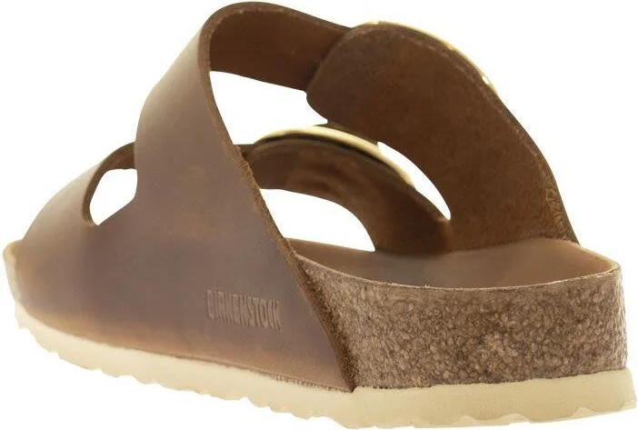 Birkenstock Arizon - Oiled Leather Slipper - Image 3