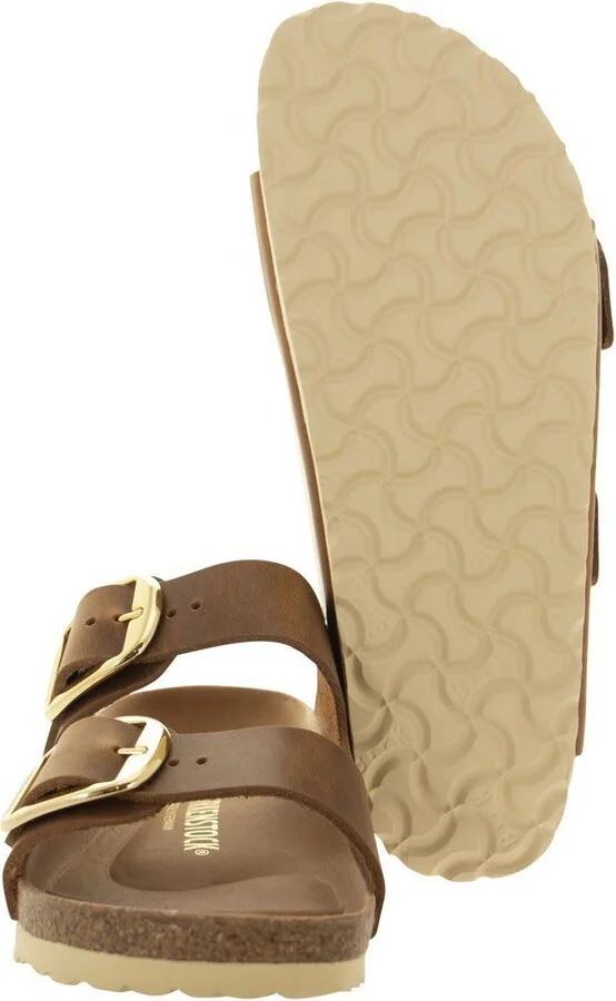 Birkenstock Arizon - Oiled Leather Slipper - Image 5