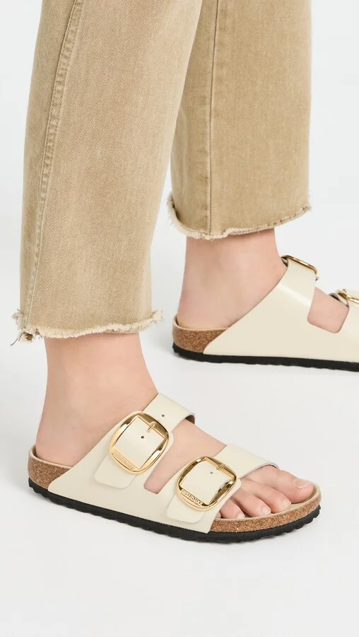 Birkenstock Arizona Big Buckle High Shine Sandals - Image 4