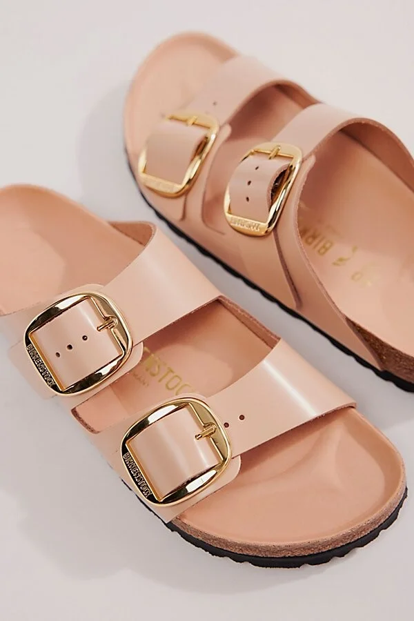 Birkenstock Arizona Big Buckle High Shine Sandals - Image 3