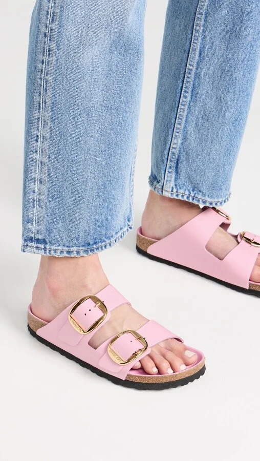Birkenstock Arizona Big Buckle High Shine Sandals - Image 2
