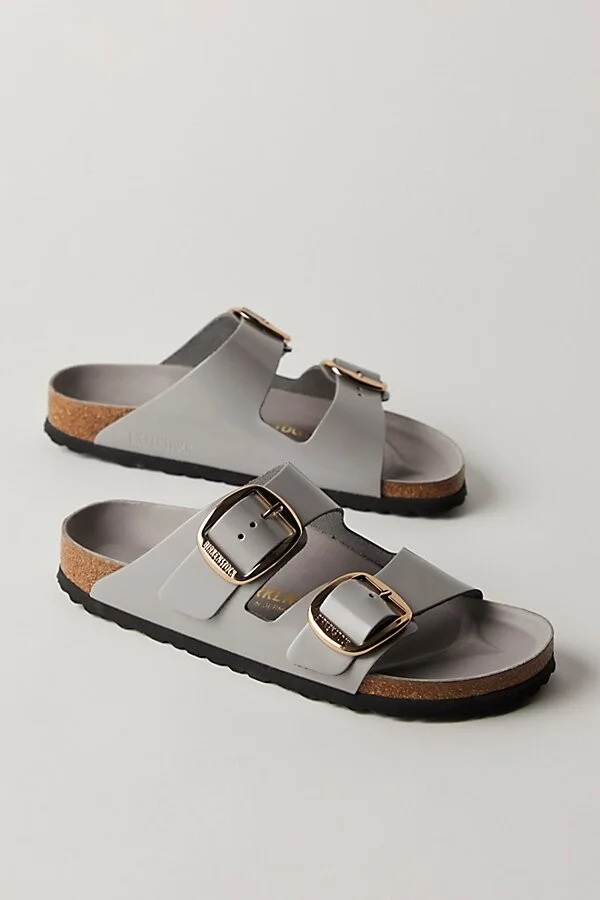Birkenstock Arizona Big Buckle High Shine Sandals - Image 2