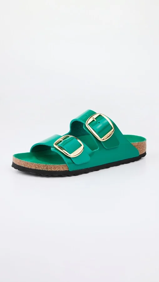 Birkenstock Arizona Big Buckle High Shine Sandals - Image 2