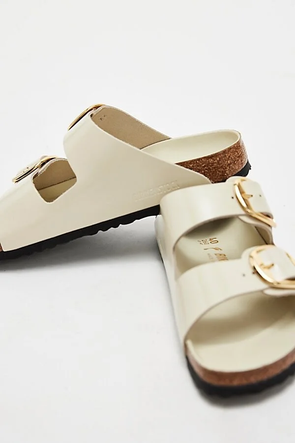 Birkenstock Arizona Big Buckle High Shine Sandals - Image 2