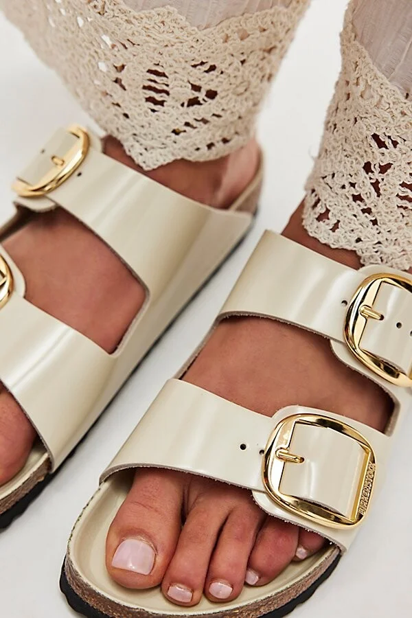 Birkenstock Arizona Big Buckle High Shine Sandals - Image 3