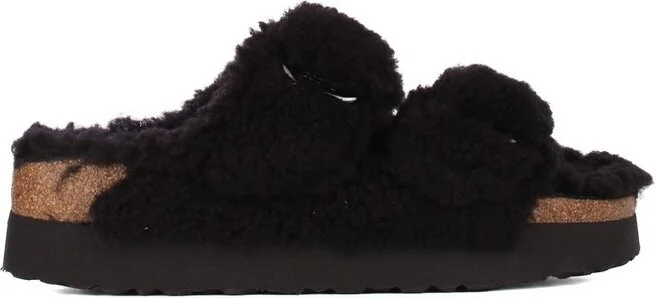 Birkenstock Arizona Big Buckle Shearling Sandals
