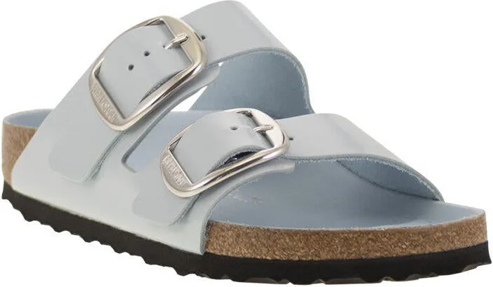 Birkenstock Arizona Big Buckle Shine Blue - Image 2