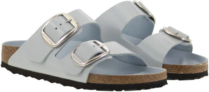 Birkenstock Arizona Big Buckle Shine Blue - Image 4