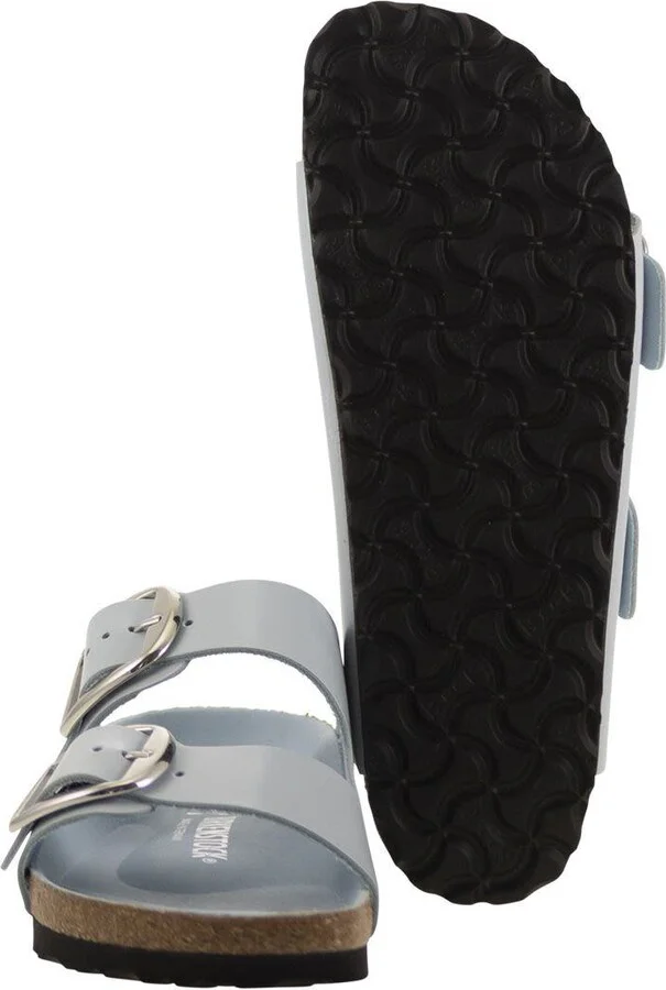 Birkenstock Arizona Big Buckle Shine Blue - Image 5