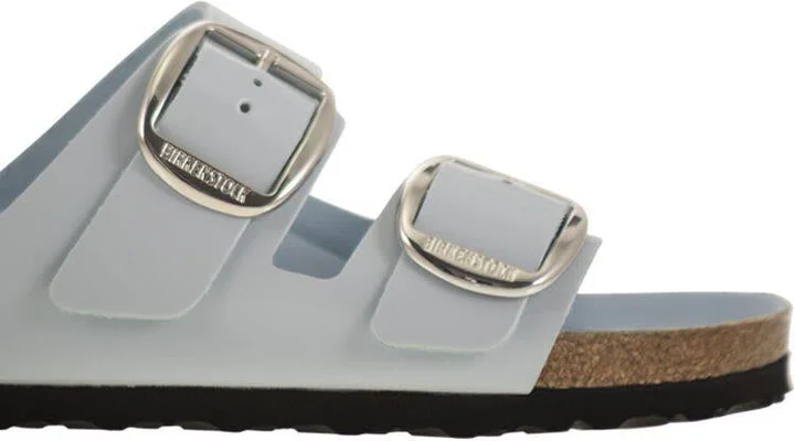 Birkenstock Arizona Big Buckle Shine Blue - Image 6