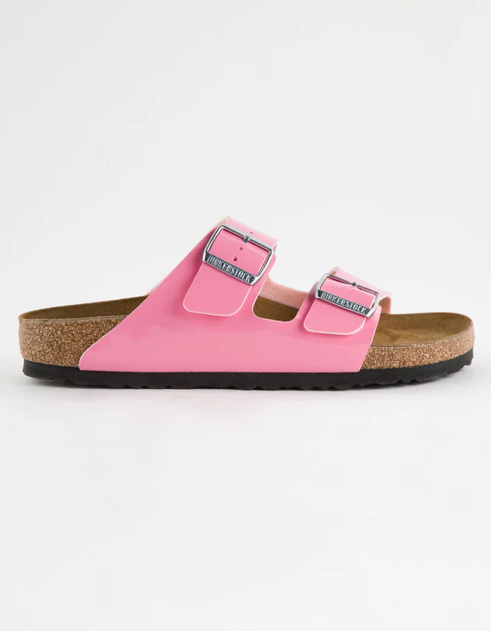 BIRKENSTOCK Arizona Birko-Flor Patent Womens Sandals - Image 2