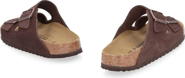 Birkenstock Arizona Bs Leather Slides - Image 4