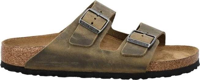 Birkenstock Arizona Buckle-Fastened Slip-On Sandals