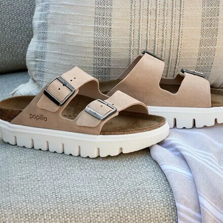 Birkenstock Arizona Chunky Suede Narrow Sandal - Women's - Image 8