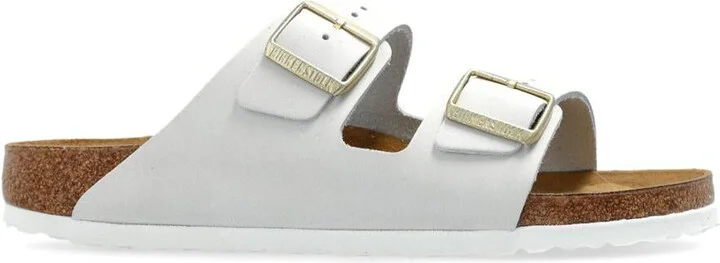 Birkenstock Arizona Double-Strap Sandals In Off-White By Birkenstock