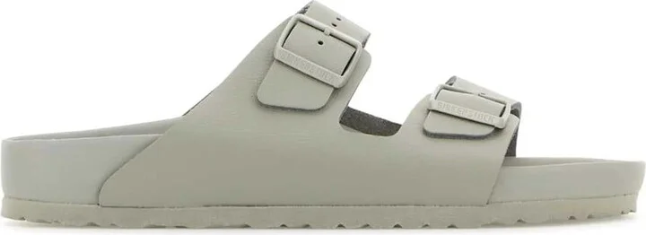 Birkenstock Arizona Exquisite Mineral Gray, Natural Leather Shoes