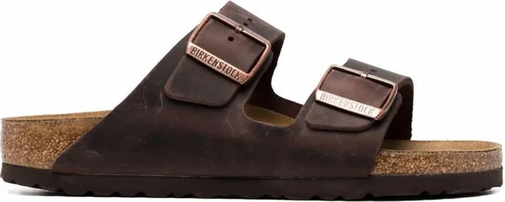 Birkenstock Arizona Habana, Oiled Leather Shoes