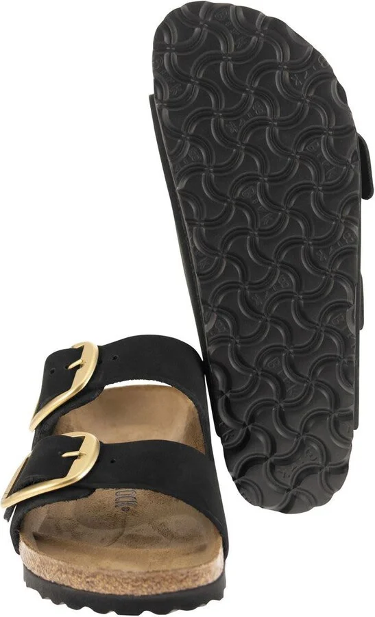 Birkenstock Arizona - Leather Slipper With Large Buckle - Image 5