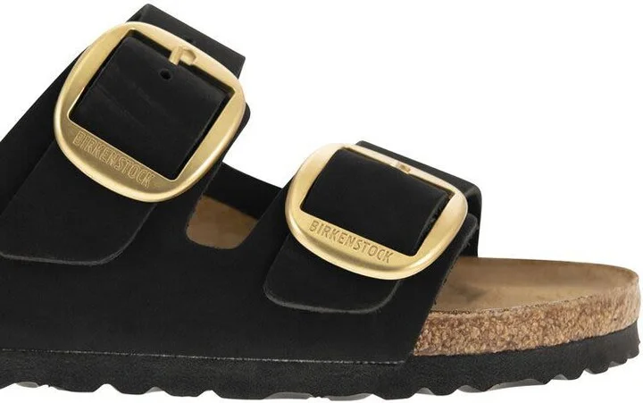 Birkenstock Arizona - Leather Slipper With Large Buckle - Image 6