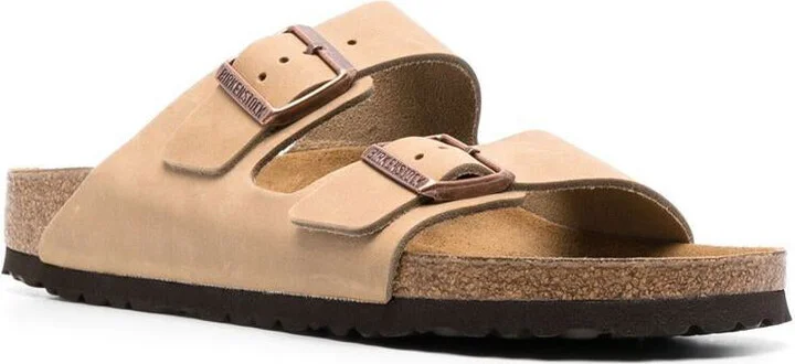 Birkenstock Arizona Leather Unisex Sandals Shoes - Image 2